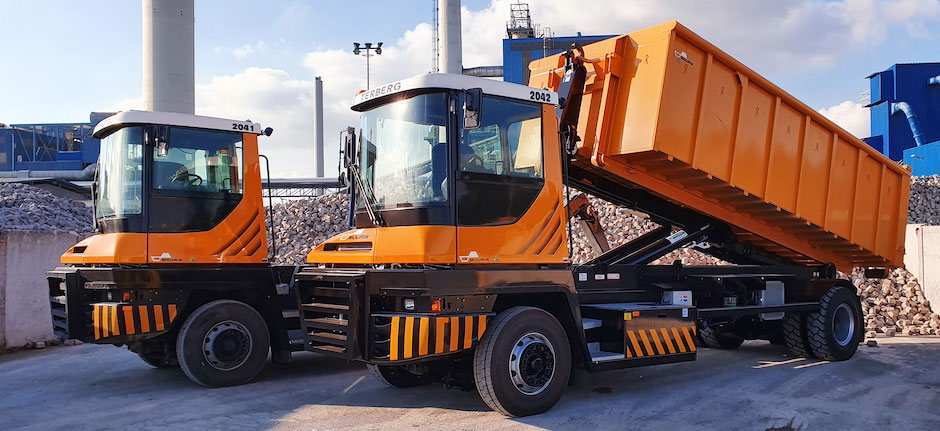 Terberg TT223 with Hooklift system for Mourik Limburg